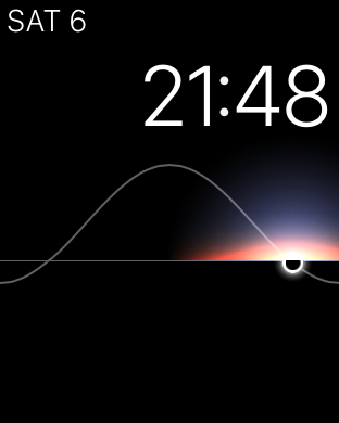 Apple Watch: Solar watch face