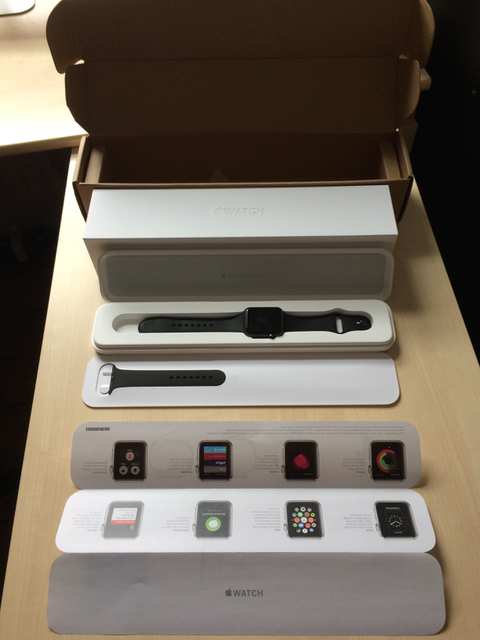 Apple Watch: Box contents